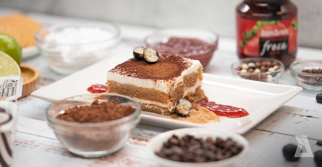 Tiramisú de yogur