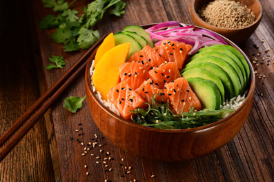 Poke bowl de salmó
