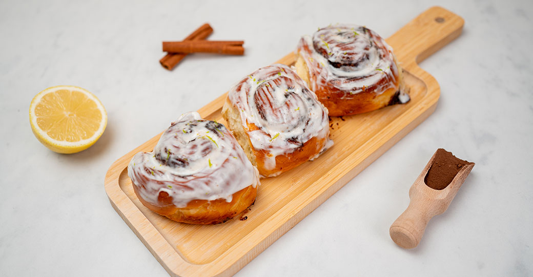 Cinnamon rolls amb cacau