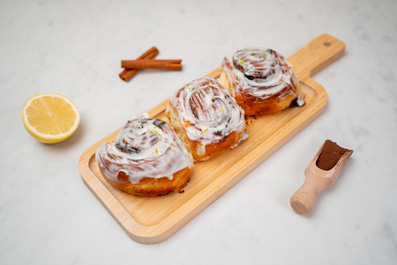 Cinnamon rolls con cacao