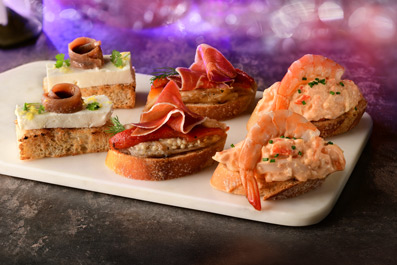 Barquetes de marisc i ibèrics